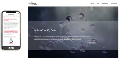 Projekt NobusCon mit Mobile- und Desktop-Ansicht